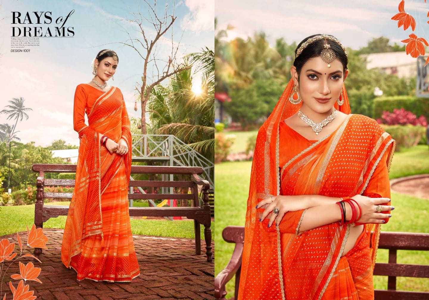 5D Designer Sneha Fancy Ethnic Wear Wholesale Chiffon Sarees Catalog